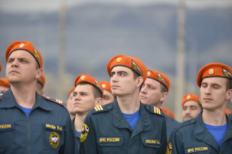 В Новороссийске прошла первая репетиция парада Победы