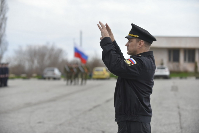 В Новороссийске прошла первая репетиция парада Победы