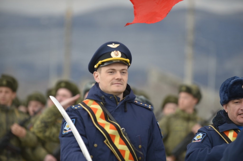 В Новороссийске прошла первая репетиция парада Победы
