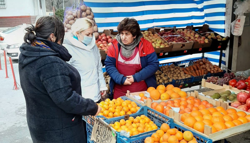 В Восточном районе предприятия торговли проверили на предемет соблюдения санитарного порядка