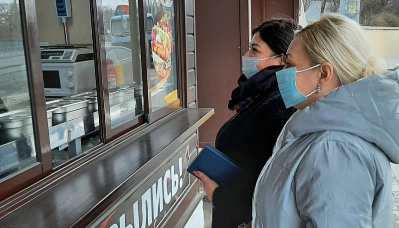 В Восточном районе предприятия торговли проверили на предемет соблюдения санитарного порядка